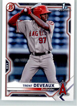 2021 Bowman Prospects #BP-94 Trent Deveaux