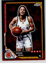 2025 Topps Chrome McDonalds All American #29 Addie Deal