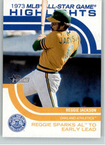 2022 Topps Heritage High Number 1973 MLB All-Star Game Highlights #ASGH-5 Reggie Jackson