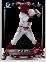 2025 Bowman Chrome Prospects #BCP-168 Enry Torres