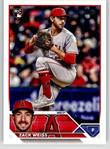 2023 Topps Update #US196 Zack Weiss