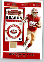 2019 Panini Contenders #89 George Kittle