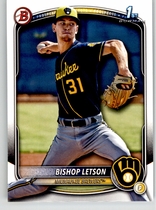 2025 Bowman Prospects #BP-30 Bishop Letson