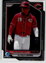 2024 Bowman Chrome Prospects #BCP-51 Alfredo Duno