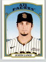 2021 Topps Heritage Minor League #124 Justin Lange