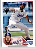 2023 Topps Base Set #22 Clayton Kershaw