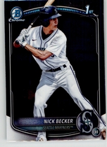 2025 Bowman Chrome Draft #BDC-100 Nick Becker
