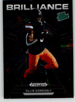 2024 Panini Prizm Draft Picks Brilliance #16 Ollie Gordon Ii