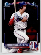 2025 Bowman Chrome Prospects #BCP-129 Malcolm Moore