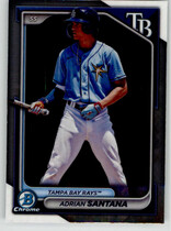 2024 Bowman Chrome Prospects #BCP-61 Adrian Santana