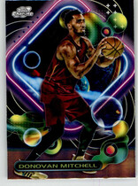 2023 Topps Chrome Cosmic #25 Donovan Mitchell