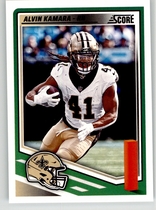 2025 Score Base Set #122 Alvin Kamara