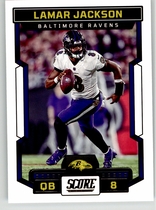 2023 Score Base Set #188 Lamar Jackson