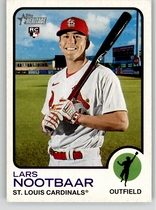 2022 Topps Heritage #32 Lars Nootbaar