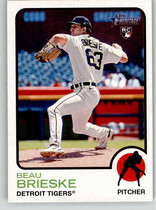 2022 Topps Heritage High Number #610 Beau Brieske