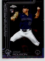 2025 Topps Chrome Update #USC123 Ryan Rolison