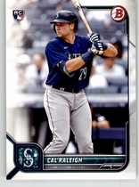 2022 Bowman Base Set #49 Cal Raleigh