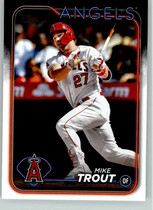 2024 Topps Base Set #27 Mike Trout
