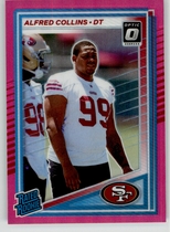 2025 Donruss Optic Rated Rookie Preview Pink #355 Alfred Collins