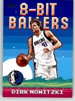 2025 Topps 8-Bit Ballers #8B-22 Dirk Nowitzki