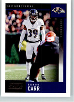 2020 Score Base Set #52 Brandon Carr