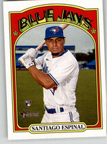 2021 Topps Heritage High Number #630 Santiago Espinal