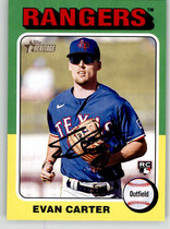 2024 Topps Heritage #170 Evan Carter