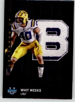 2025 Bowman Chrome University Lettered Up #LU-20 Whit Weeks
