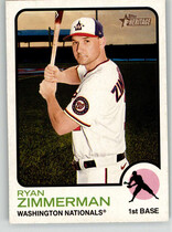 2022 Topps Heritage #199 Ryan Zimmerman