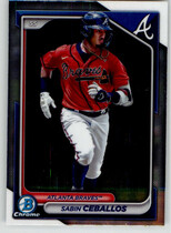 2024 Bowman Chrome Prospects #BCP-130 Sabin Ceballos