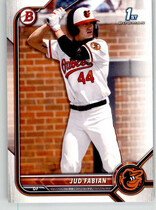 2022 Bowman Draft #BD-114 Jud Fabian