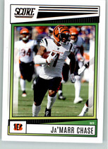 2022 Score Base Set #191 Jamarr Chase