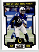 2023 Score Base Set #14 Deforest Buckner