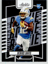 2023 Panini Absolute (Retail) #196 Derius Davis