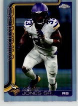 2025 Topps Chrome Refractor #201 Aaron Jones Sr.