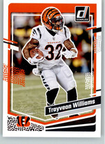 2023 Donruss Base Set #59 Trayveon Williams