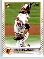 2022 Topps Gold Star (Walmart Factory Set) #517 Marcos Diplan