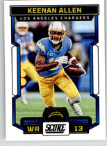 2023 Score Base Set #146 Keenan Allen