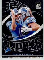 2024 Donruss Optic Best Tuddys #11 Jared Goff|Sam Laporta