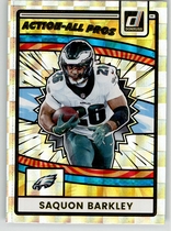 2025 Donruss Action All-Pros #2 Saquon Barkley