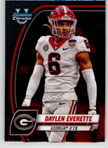 2024 Bowman Chrome University #55 Daylen Everette