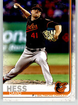 2019 Topps Base Set Series 2 #552 David Hess