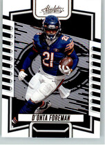 2023 Panini Absolute (Retail) #62 Donta Foreman