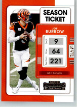 2021 Panini Contenders #19 Joe Burrow