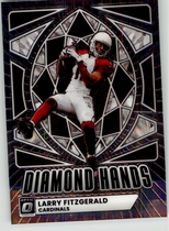 2025 Donruss Optic Diamond Hands #10 Larry Fitzgerald