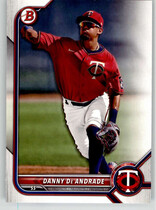 2022 Bowman Draft #BD-107 Danny De Andrade