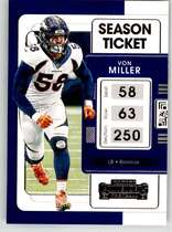 2021 Panini Contenders #30 Von Miller