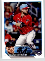 2023 Topps Base Set Series 2 #446 Charles Leblanc