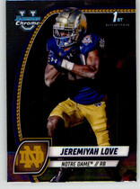 2024 Bowman Chrome University #100 Jeremiyah Love