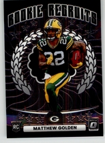 2025 Donruss Optic Rookie Recruits #8 Matthew Golden